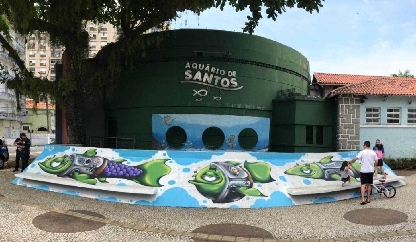 Apartamento Em Santos No Gonzaga Em Frente A Praia Экстерьер фото