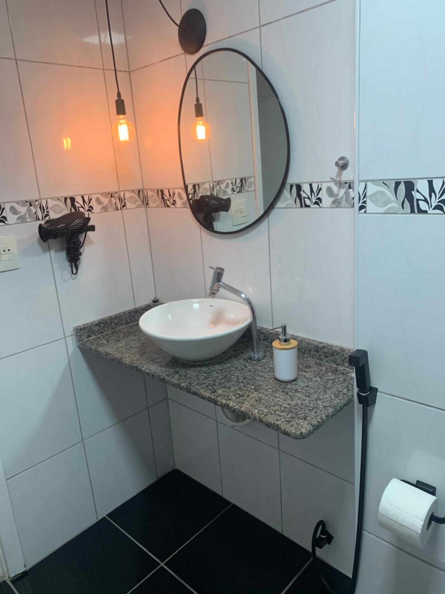 Apartamento Em Santos No Gonzaga Em Frente A Praia Экстерьер фото